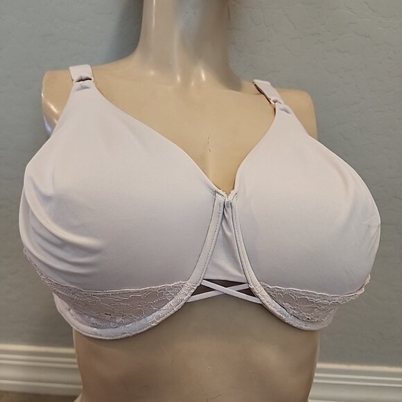 Vanity Fair Bra 42DDD Pink Underwire Unlined 76571 - Picture 1 of 3